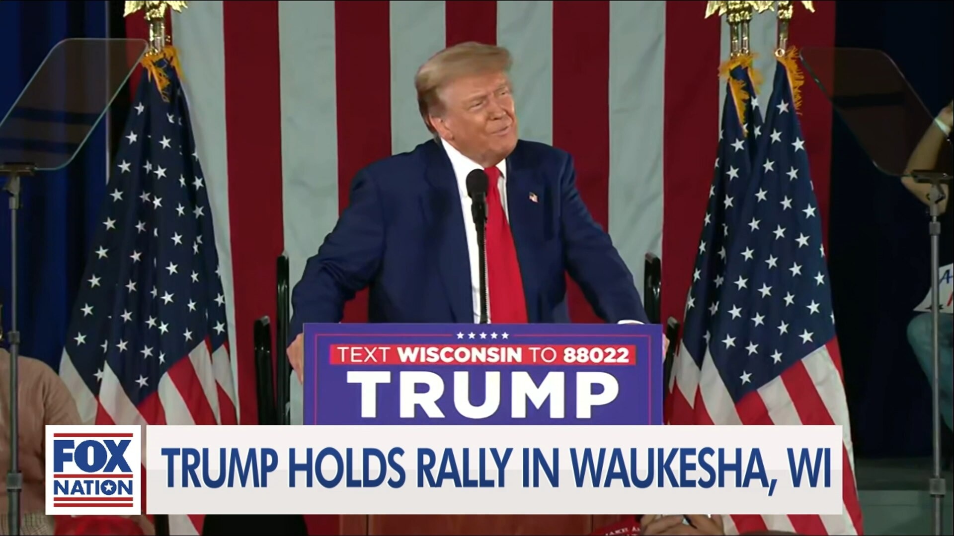 Donald Trump: Waukesha, WI