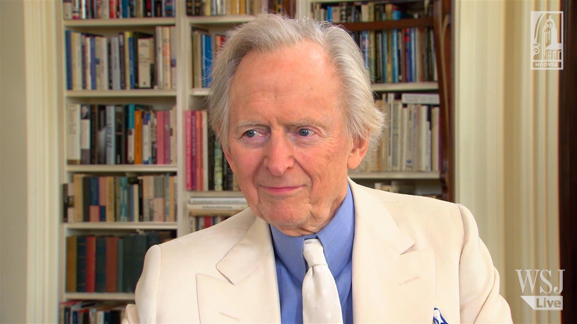 Author Tom Wolfe discusses his latest novel, Back to Blood