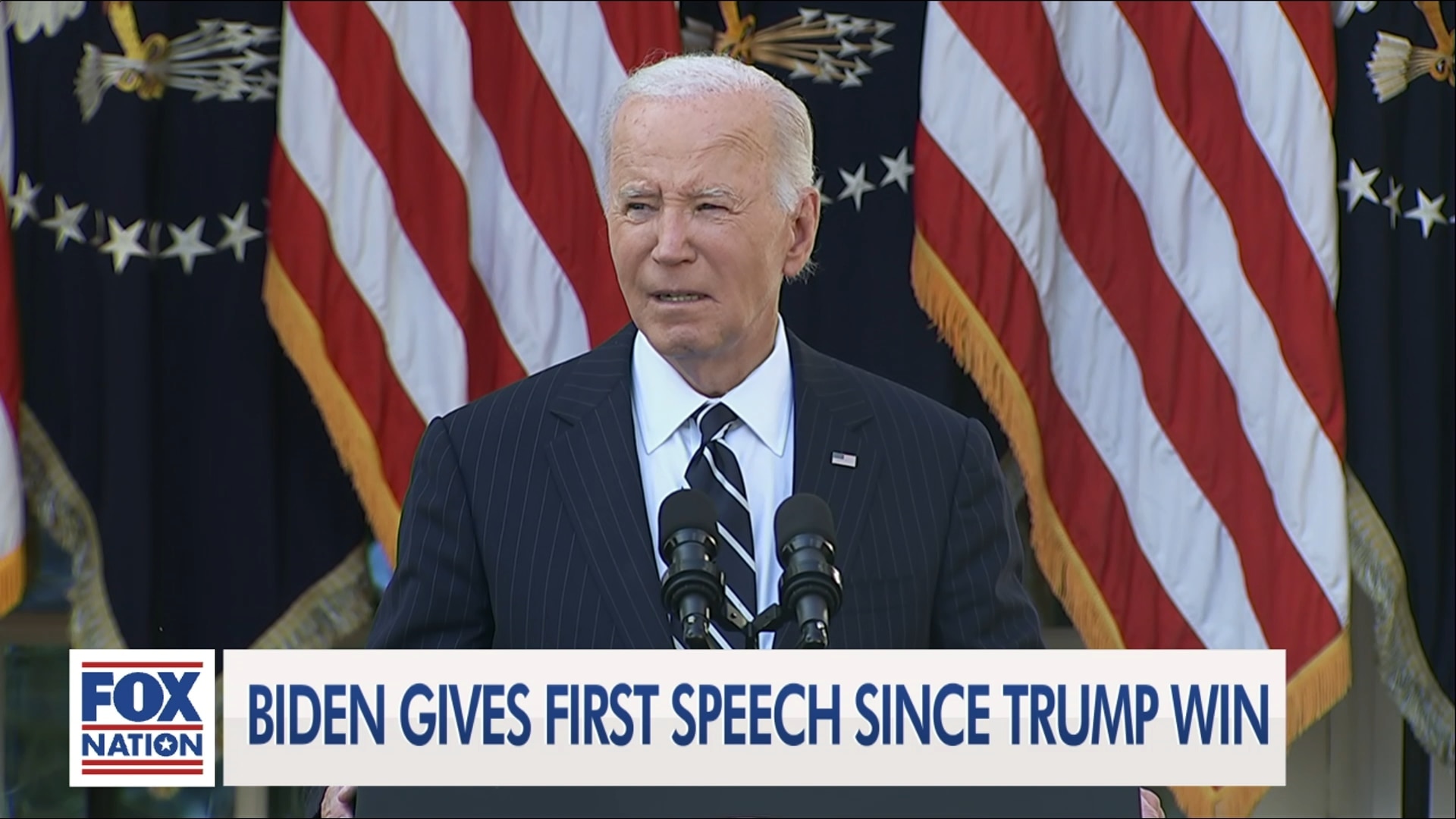 Biden Addresses Trump Victory