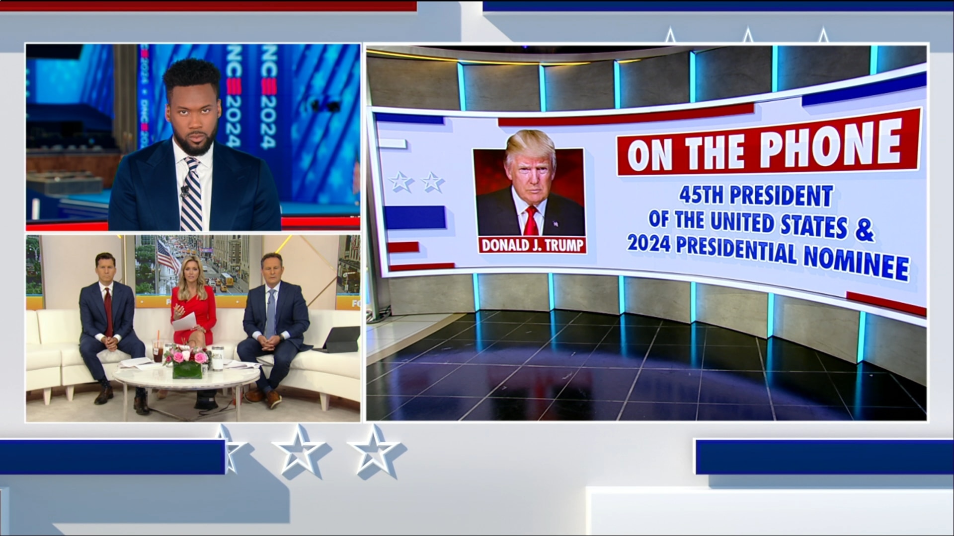 8/22/24 Fox & Friends Interview w/ Donald Trump