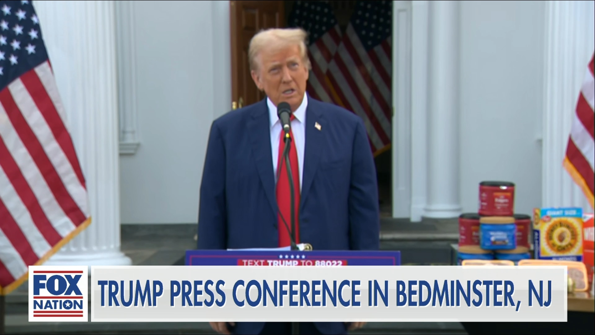 Donald Trump: Bedminster, NJ