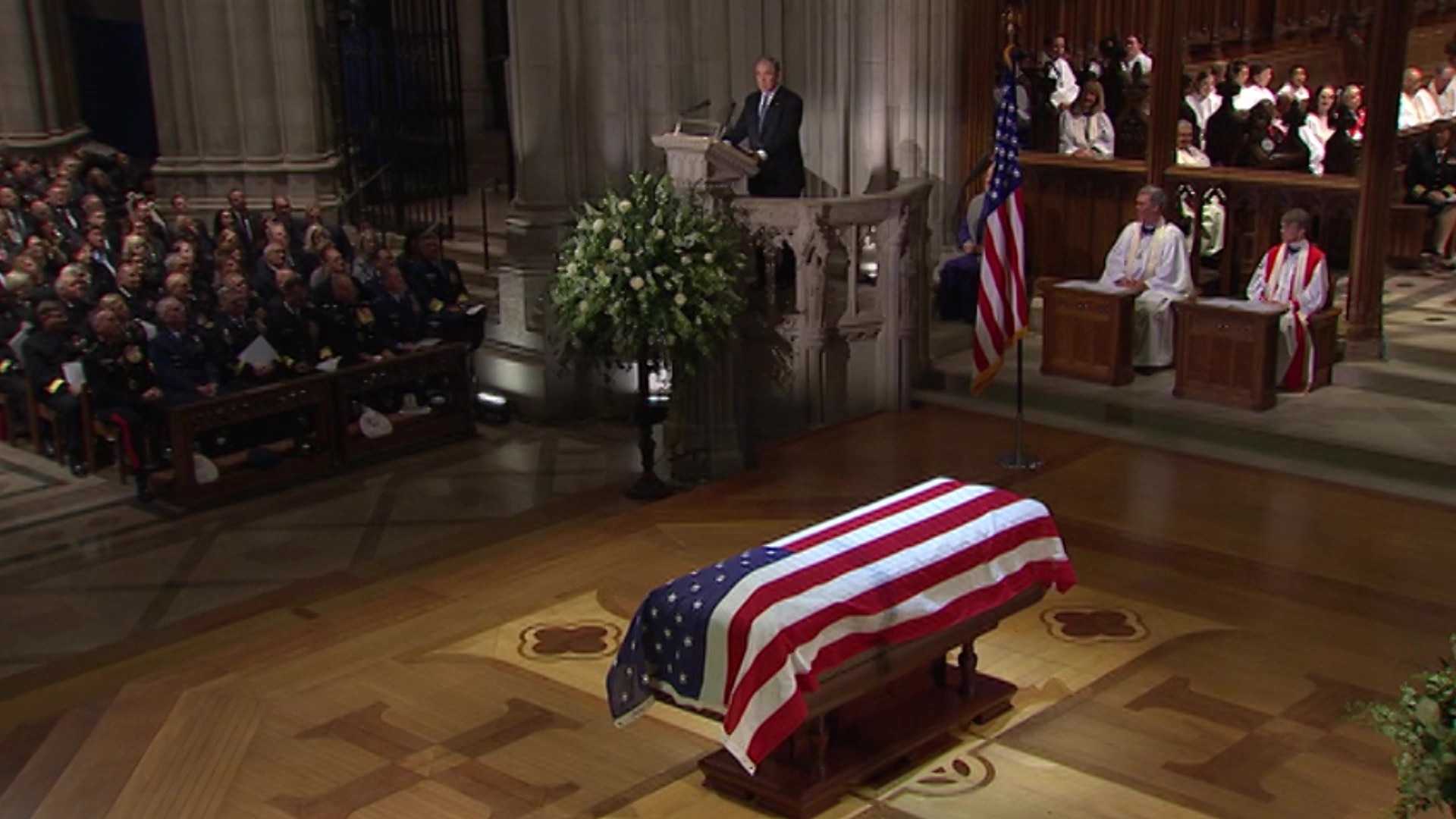 The Life and Times of President George H. W. Bush - President George W. Bush's Eulogy for Bush 41