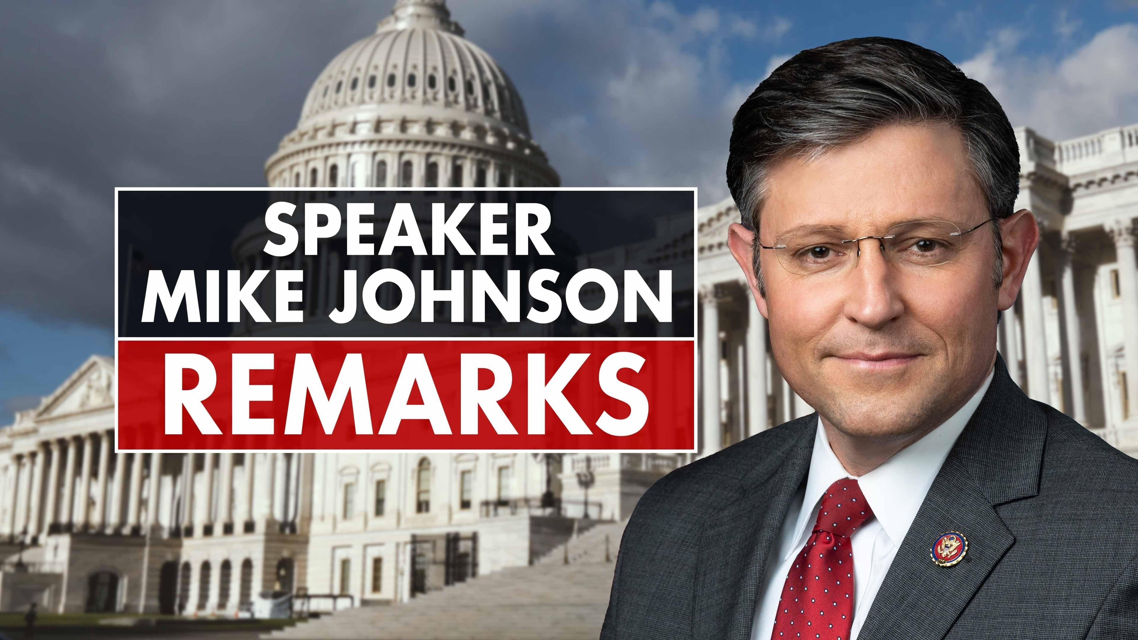 Speaker Mike Johnson Remarks - Fighting for DHS Funding