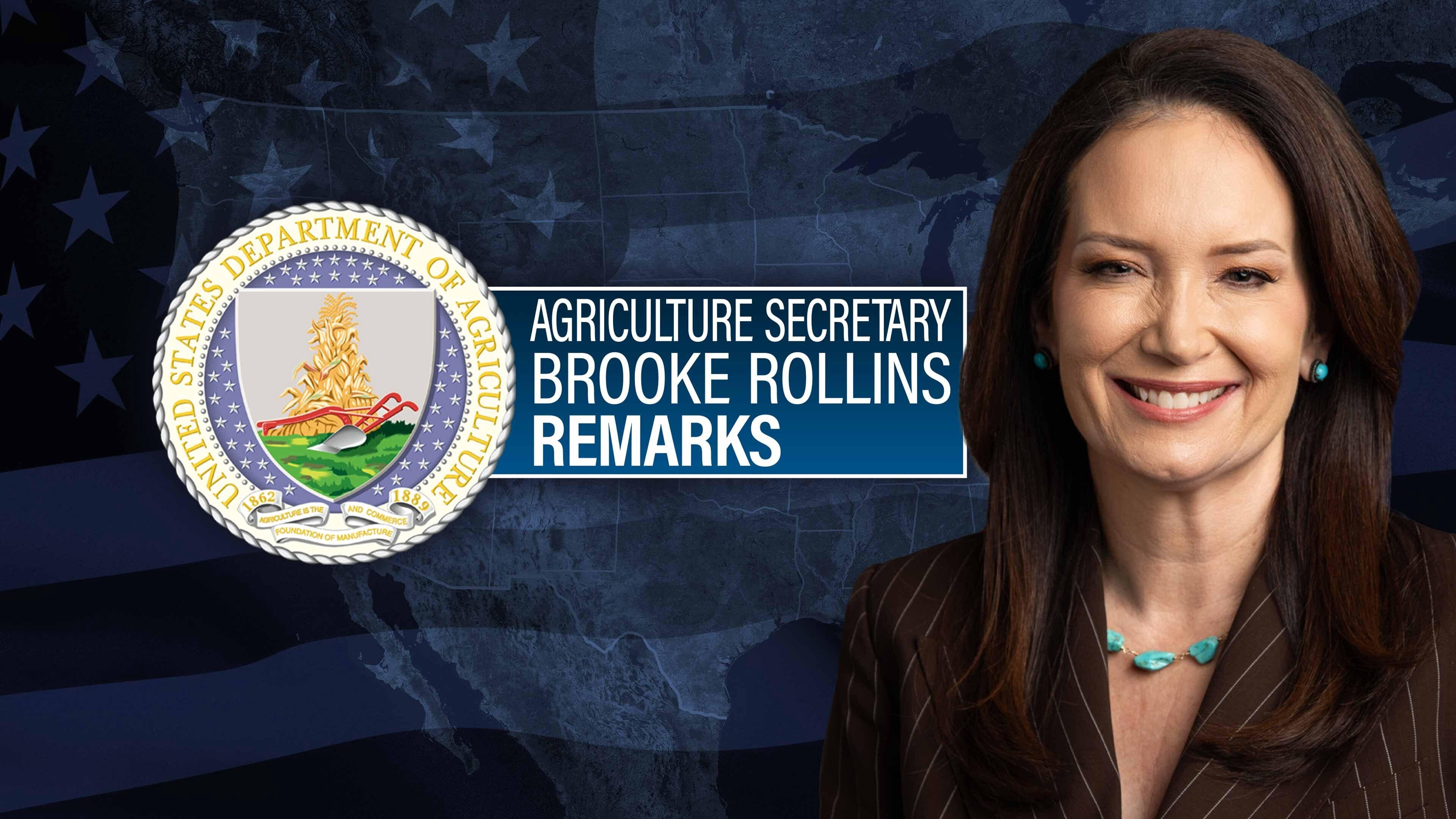 Agriculture Secretary Brooke Rollins Remarks - (3/27) Protecting Farmers on a Global Scale