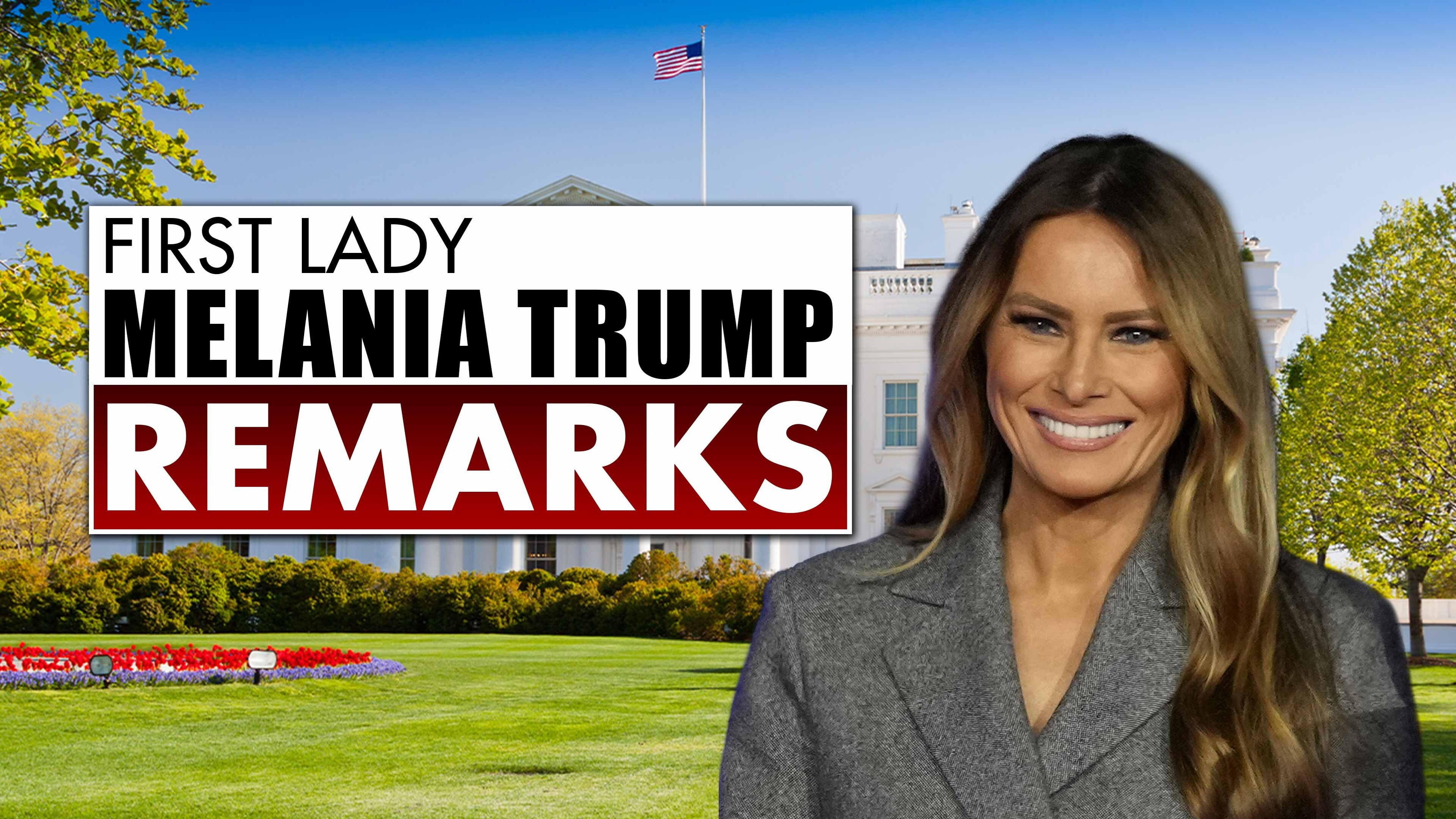 First Lady Melania Trump Remarks - (4/28) First Lady & Queen Attend Youth Tech Event
