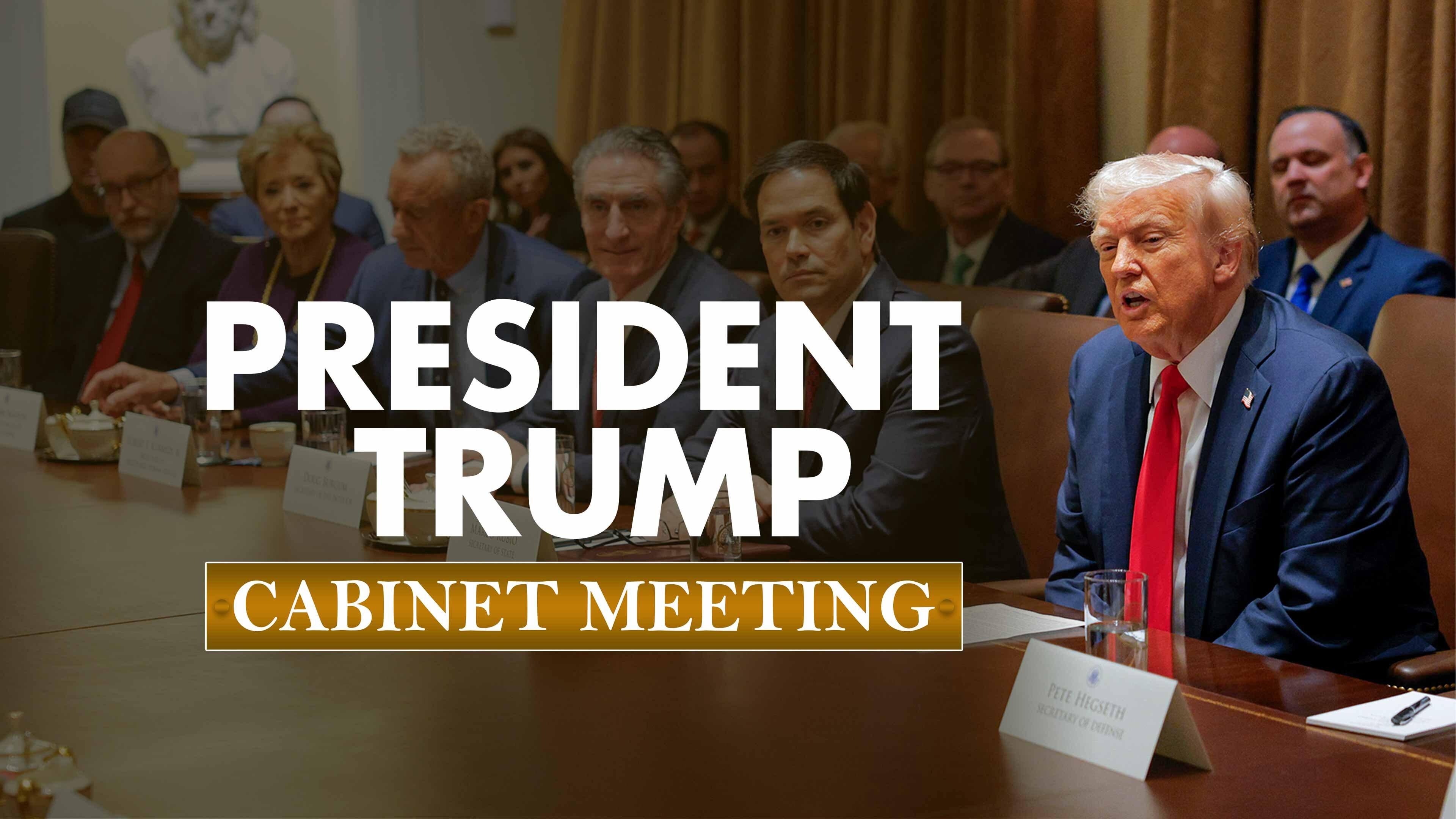(2/26) President Trump's First Cabinet Meeting