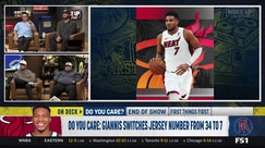 Giannis switches jersey number; Miami Heat reacts on social media