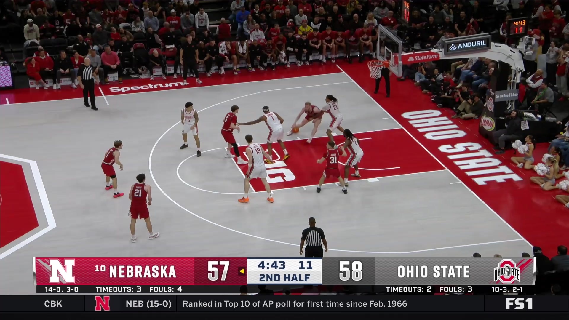 Nebraska's key plays secure victory over Ohio State