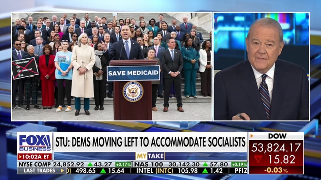 Stuart Varney: Democrats are rapidly moving left to accommodate socialists