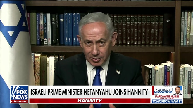 Benjamin Netanyahu describes how an Israeli plumber stopped a mid-air disaster