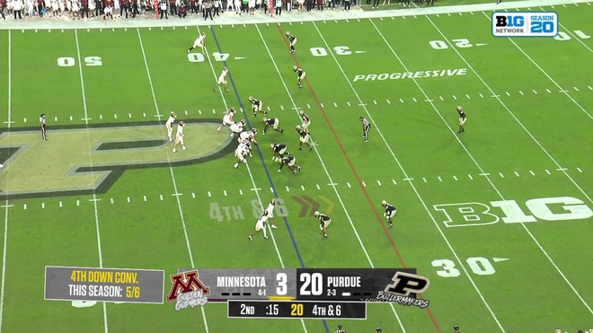 Jojo Hayden intercepts Drake Lindsey on fourth down