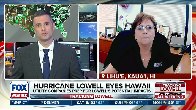 Beth Amaro discusses Kauai's preparations ahead of Hurricane Lowell