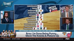 Broussard defends Knicks and Pistons against Nick's tiers