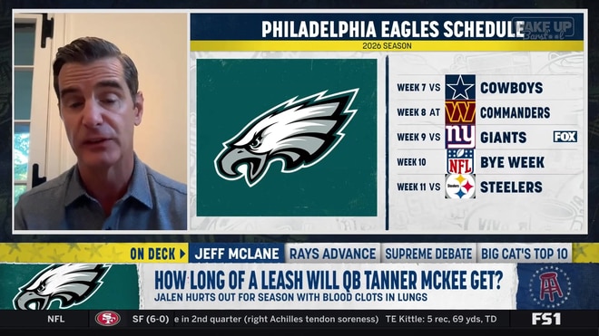 Jeff McLane breaks down the Philadelphia Eagles' backup quarterback situation