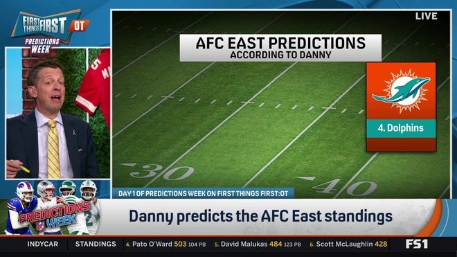 Danny Parkins makes surprising predictions for the AFC East