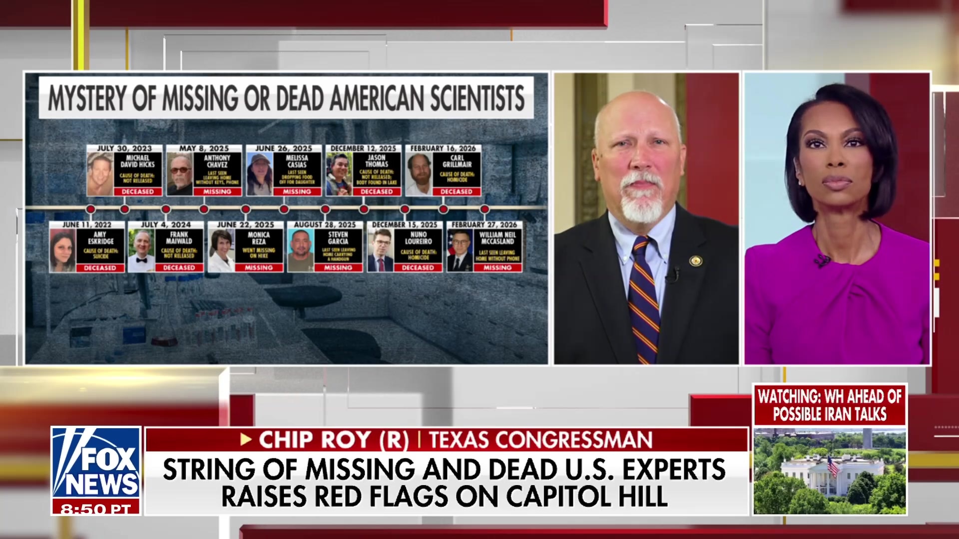 Chip Roy on Missing Scientists: 'Duty to Pursue Truth'