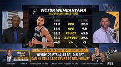 Al Harrington: Wembanyama is 'Human' and Fatigued in Playoffs