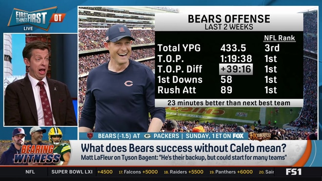 What Matt LaFleur's praise of Tyson Bagent means for the Bears