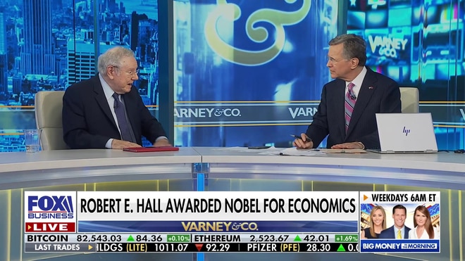 Steve Forbes celebrates Nobel Prize win for flat tax co-creator Robert Hall