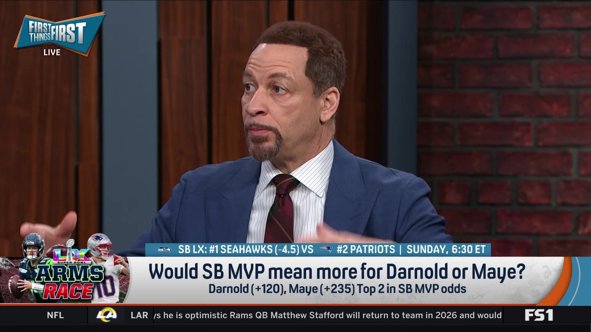 Would Super Bowl MVP mean more for Sam Darnold or Drake Maye?