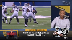 Colin Cowherd was wrong about the Raiders' offensive strength