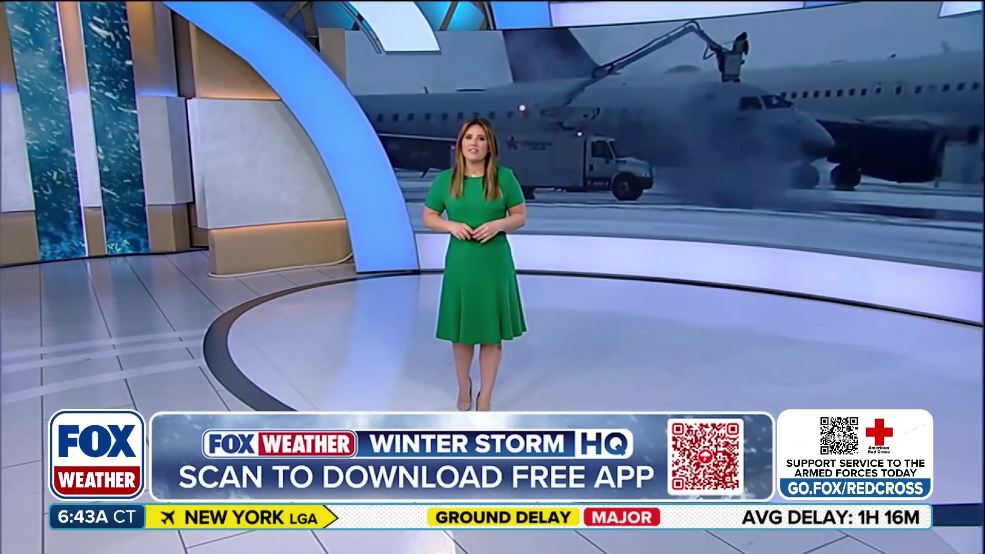 Explaining airplane de-icing for safe air travel