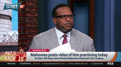 Is Patrick Mahomes on track for Week 1 after ACL surgery?