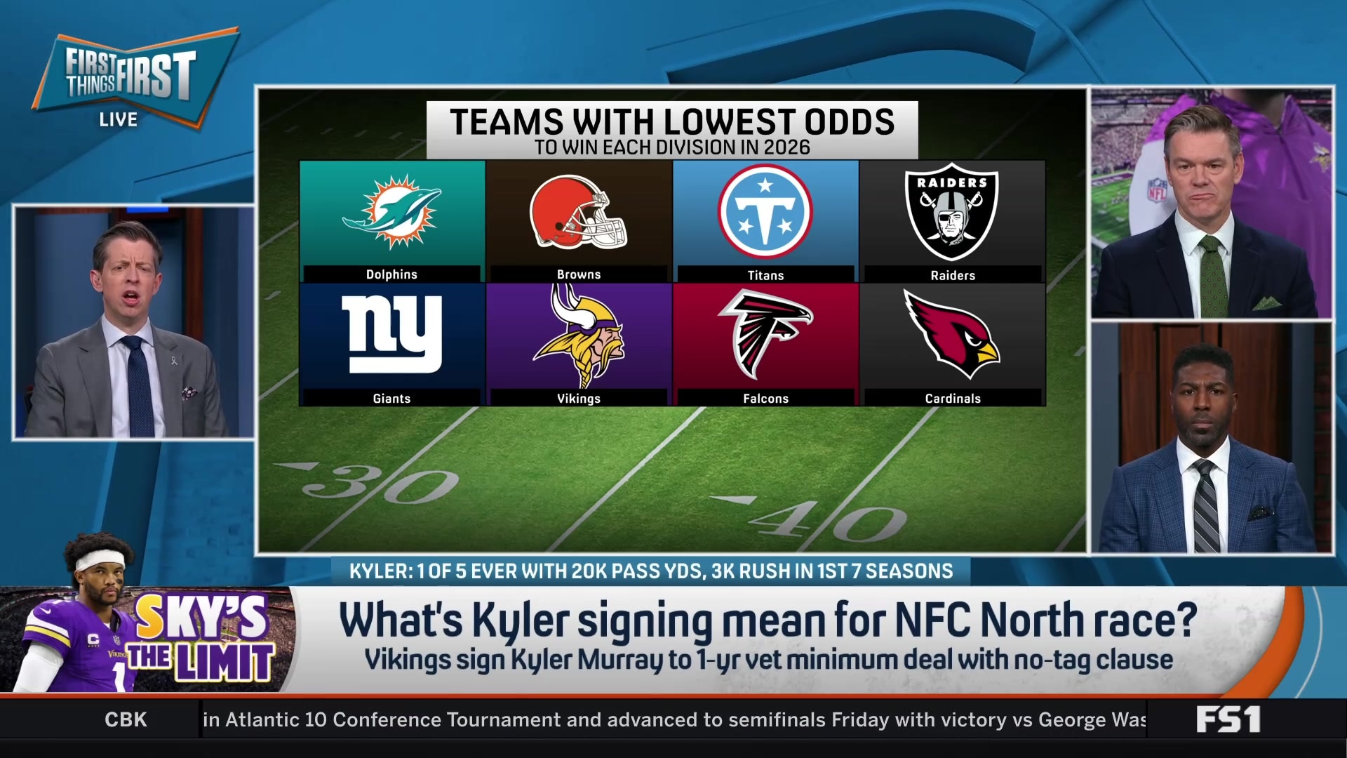 Vikings: Best of the worst in their division