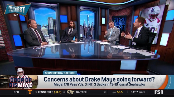 Chris Broussard compares Drake Maye's turnover struggles to Sam Darnold