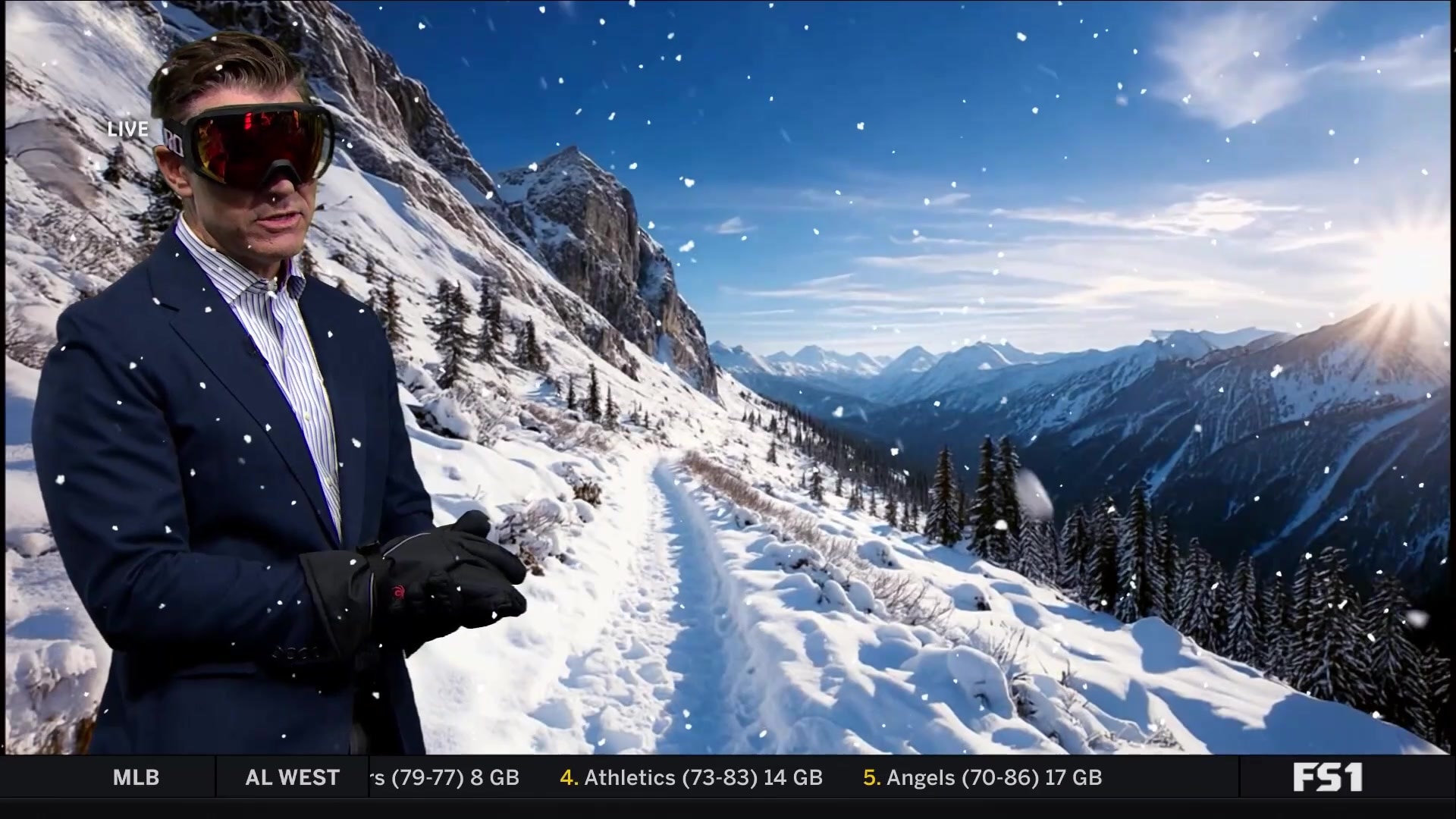 First Things First introduces Mahomes Mountain with animated football scenarios