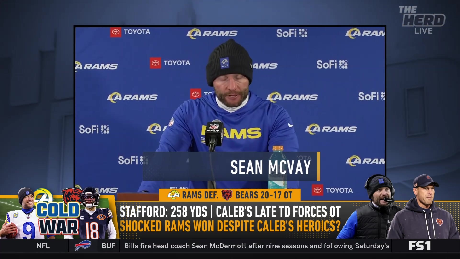 Sean McVay on Rams' ability to overcome challenges