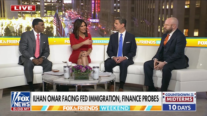 Ilhan Omar dodges questions regarding federal immigration and finance probes