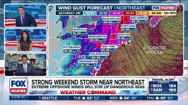 Northeast braces for a powerful weekend storm with bombogenesis potential