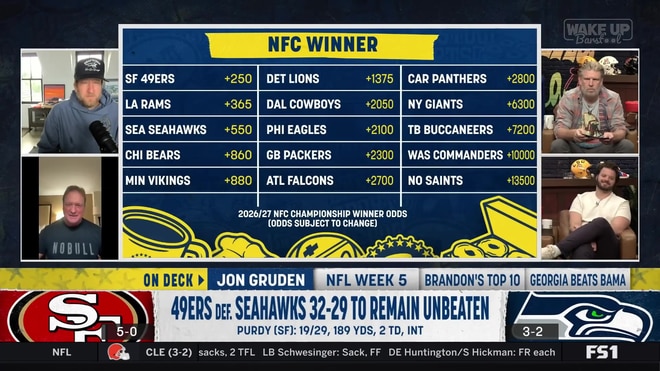 Jon Gruden explains why the 49ers thrive on the road