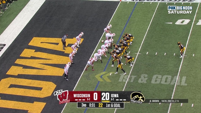 DJ Vonnahme rushes for a 2-yard touchdown