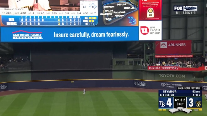 Sal Frelick crushes a solo home run to center