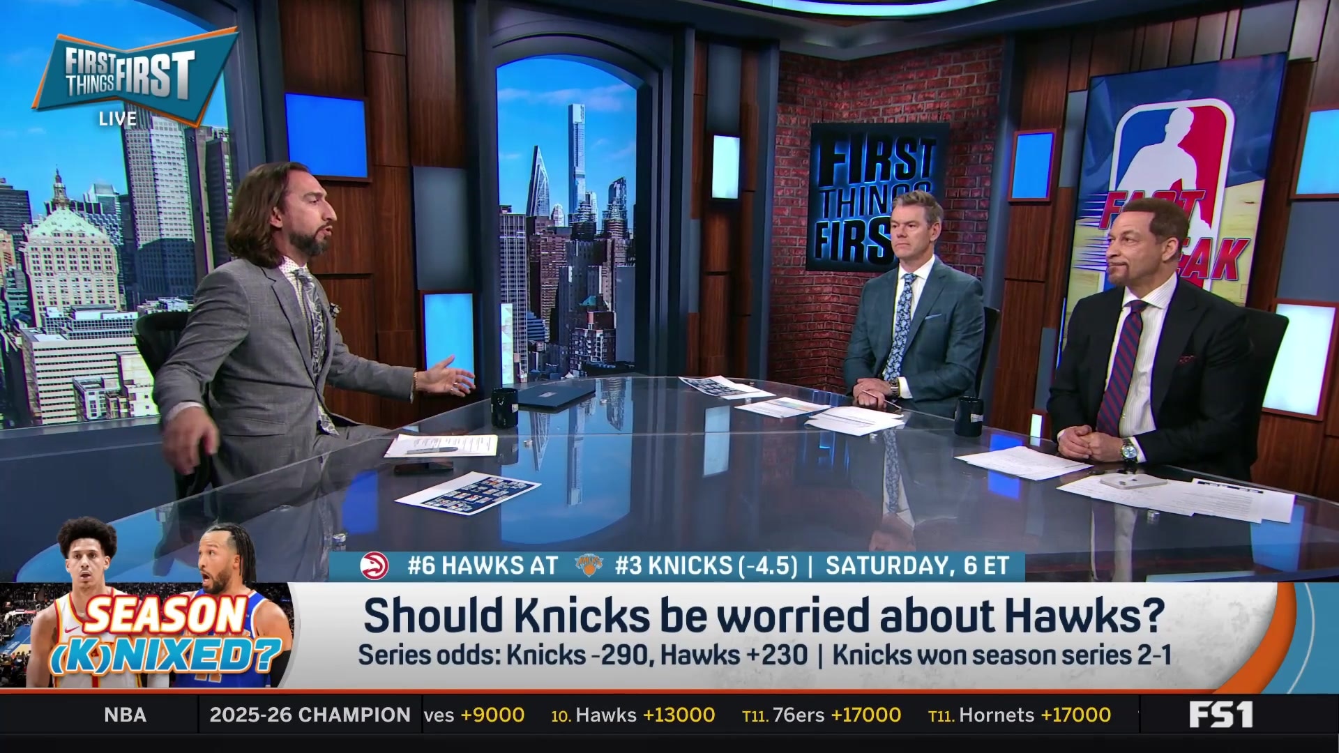 Knicks Face Significant Pressure in Hawks Playoff Series