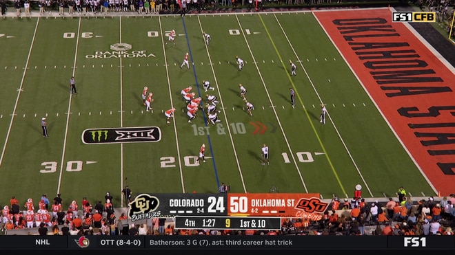 Tre Page III rushes for an 18-yard touchdown