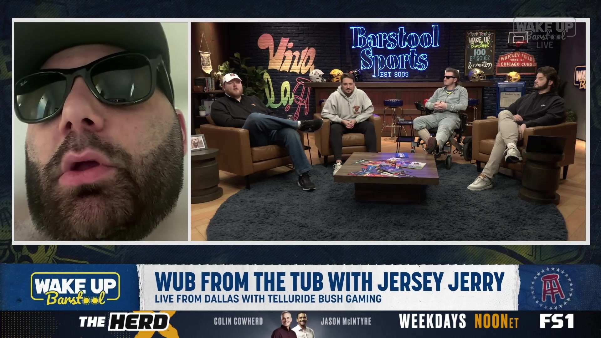 Jersey Jerry explains why he arrived early for the Dallas event