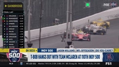 T-Bob gets overwhelmed by the Indy 500 atmosphere and declares it 'America'