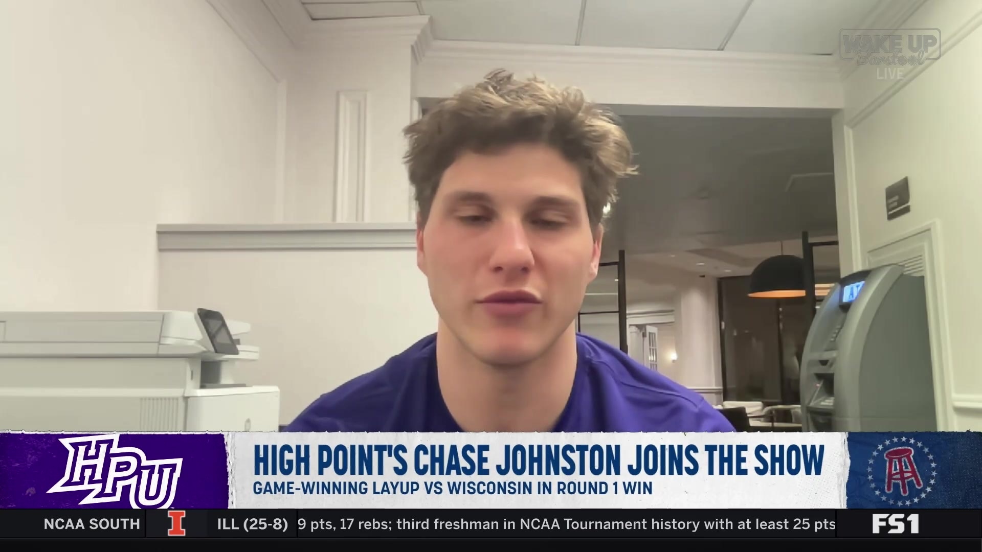 Chase Johnston shares the profound impact of Acts 20:24 on his life and game