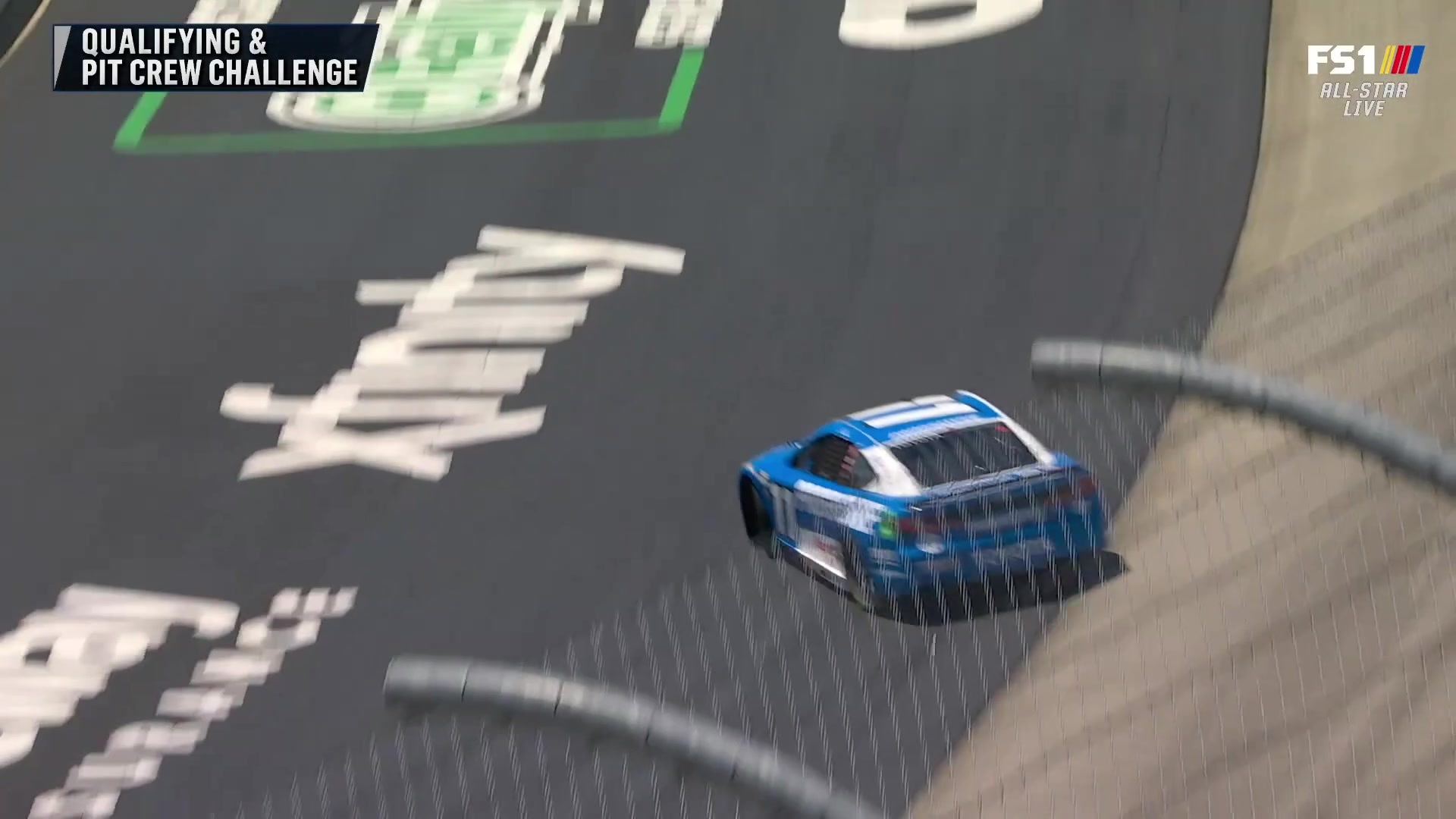 Denny Hamlin spins out during Dover qualifying