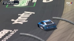 Denny Hamlin spins out during Dover qualifying