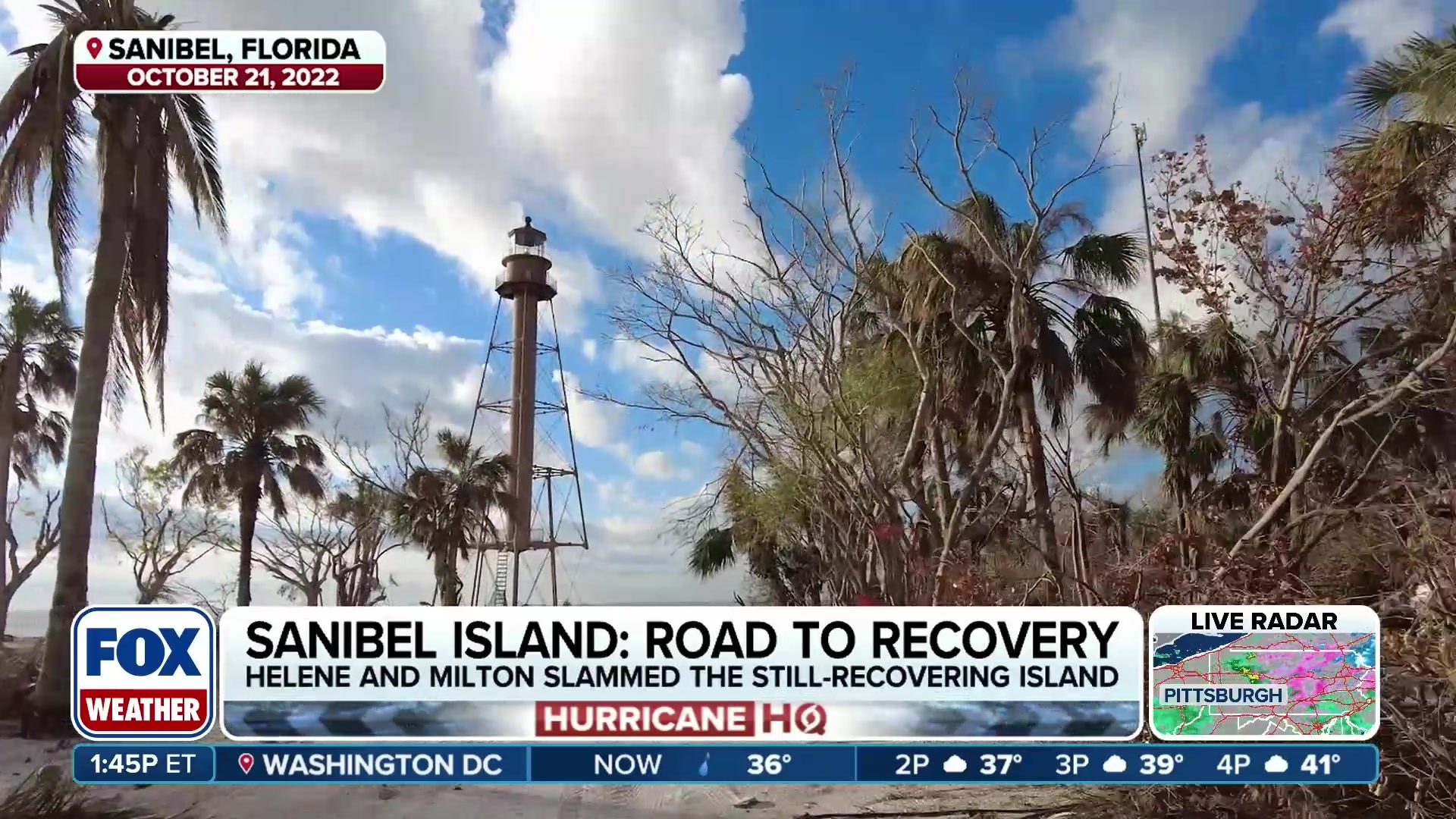 Sanibel Island faces catastrophic hurricane damage and storm surges