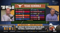Colin Cowherd warns of brutal schedule for Arch Manning and Texas