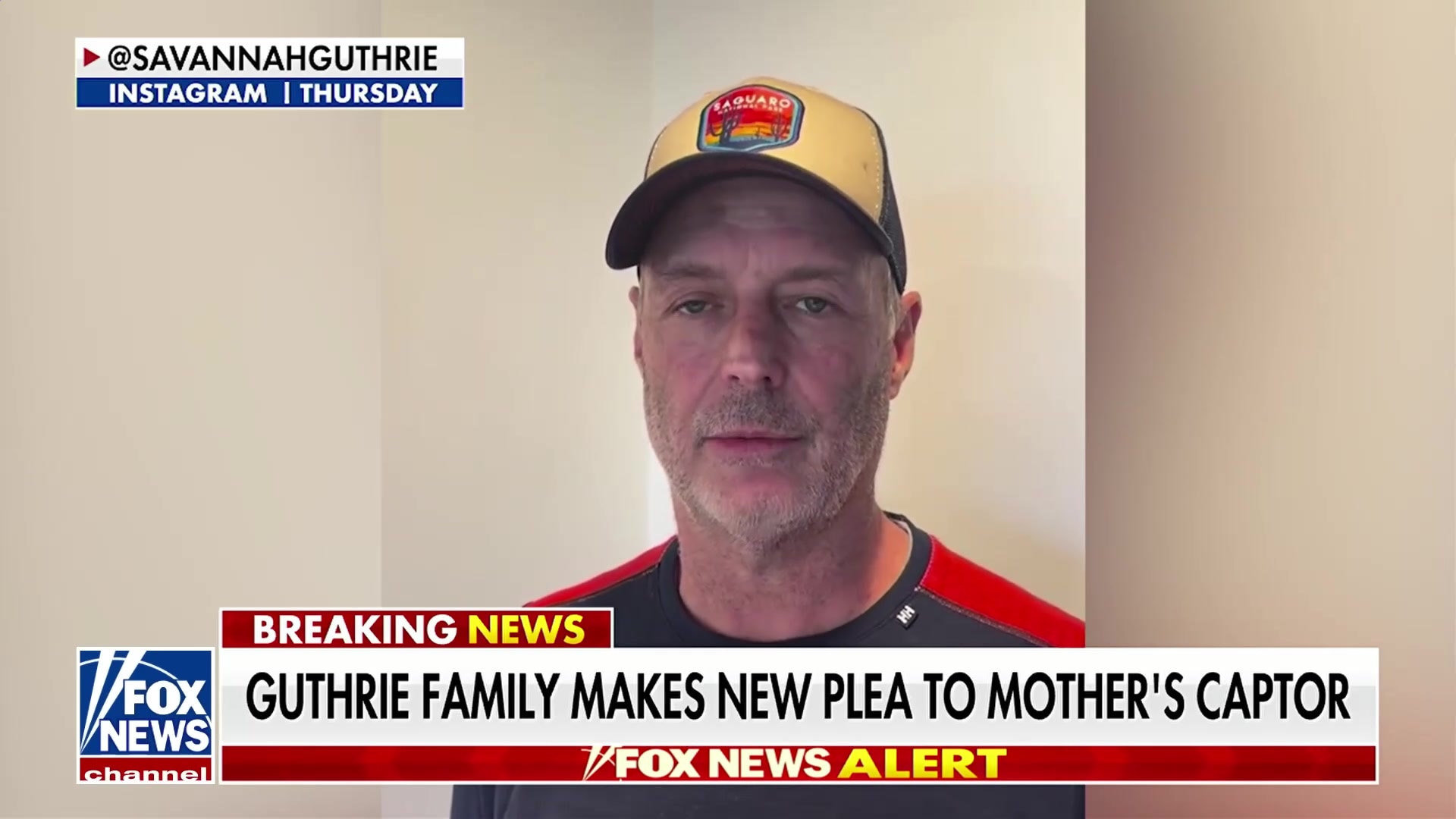 Guthrie family makes new plea to mother's captor