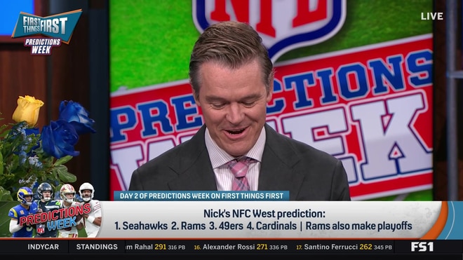 Nick Wright receives a dramatic breakup letter from the Los Angeles Rams