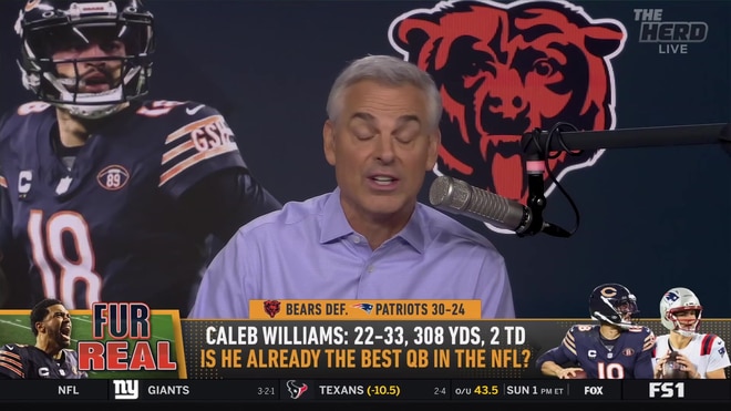 Colin Cowherd: Caleb Williams is the most talented quarterback in the NFL