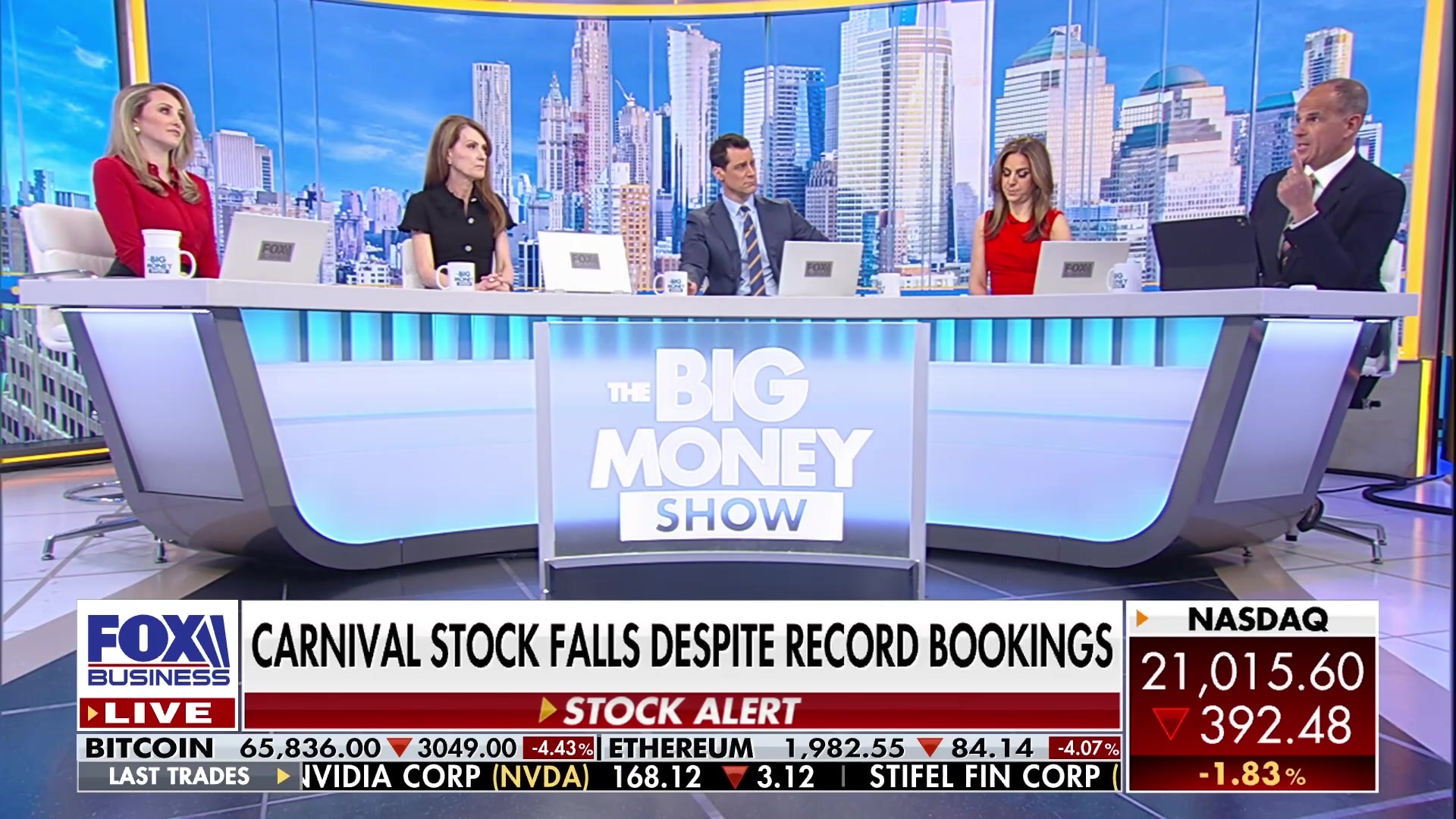 Carnival stock drops despite record bookings due to rising fuel prices