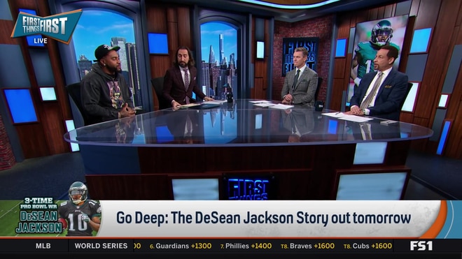 DeSean Jackson recounts turning down the MLB draft for the NFL